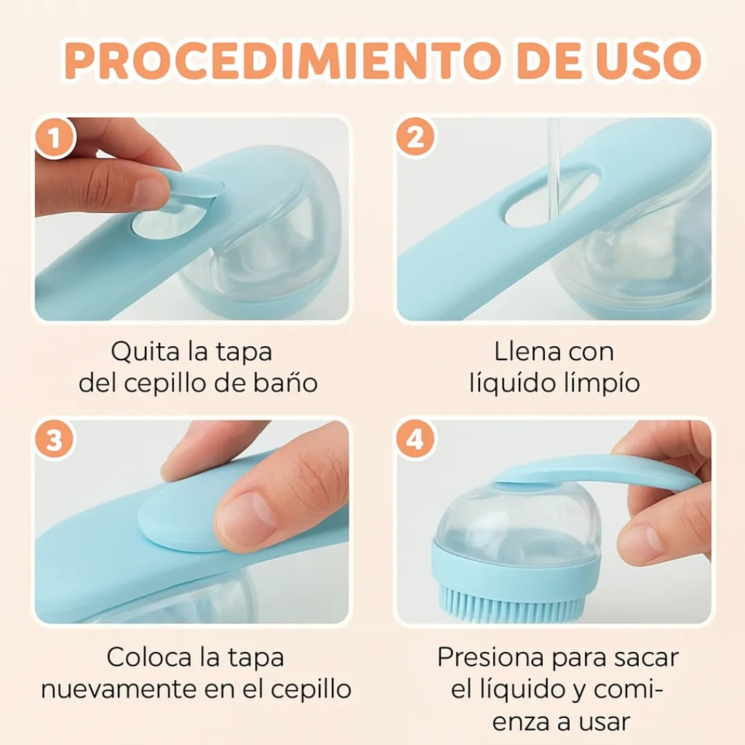 Cepillo mascota Bathbrush