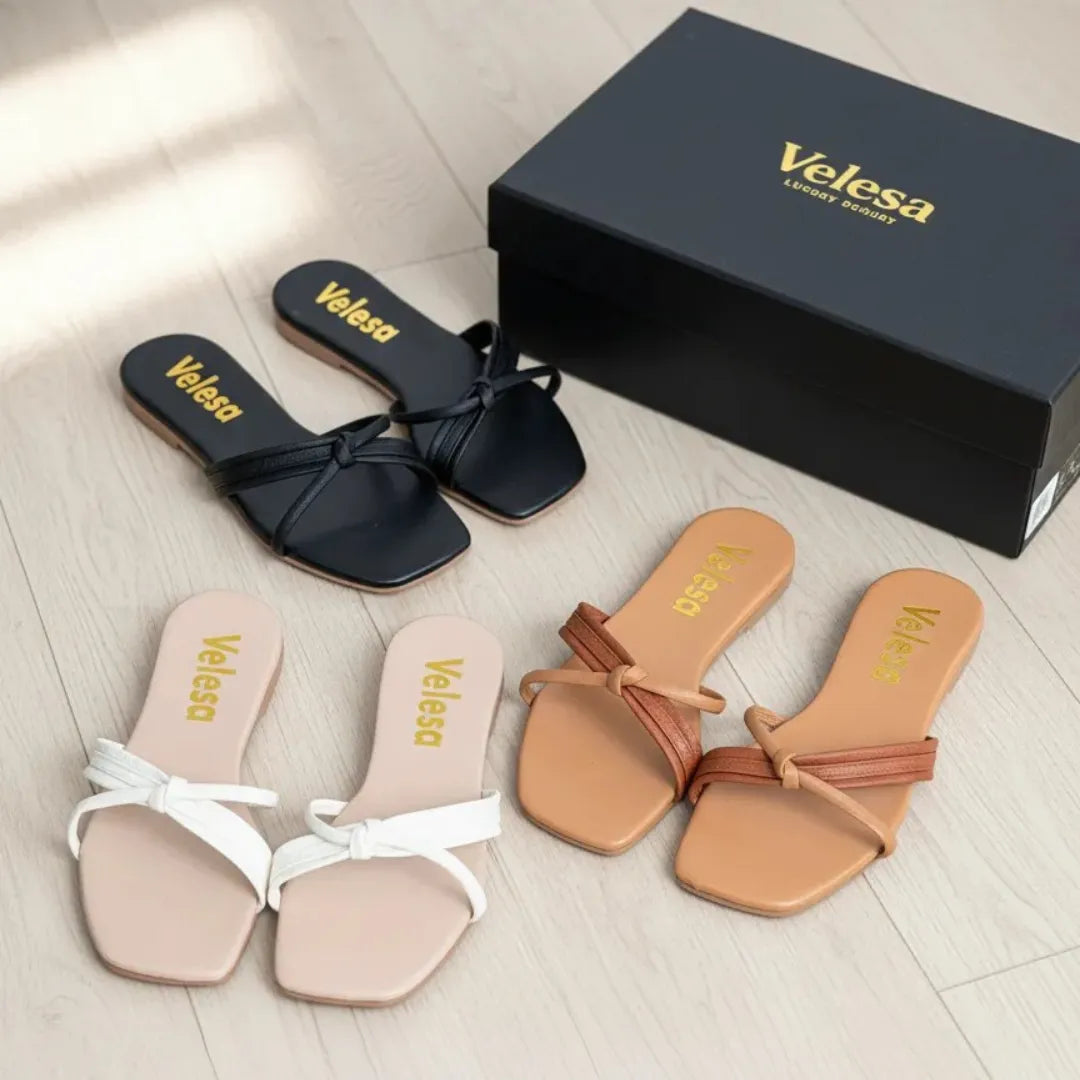 Nueva Sandalia Plana Velesa Class