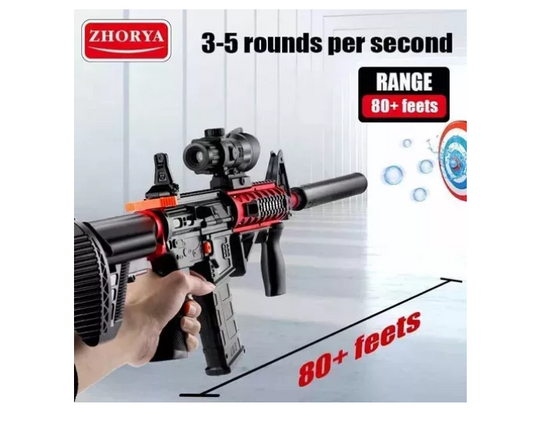 Rifle Hidrogel M416 + Silenciador + Bolas H