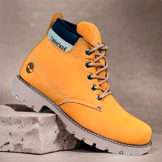 BOTA PREMIUM 100% CUERO  + CAJA