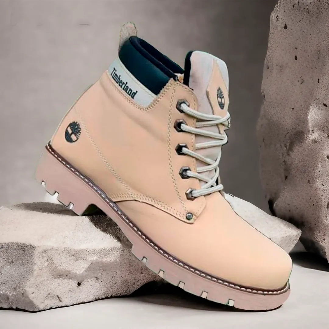 BOTA PREMIUM 100% CUERO  + CAJA