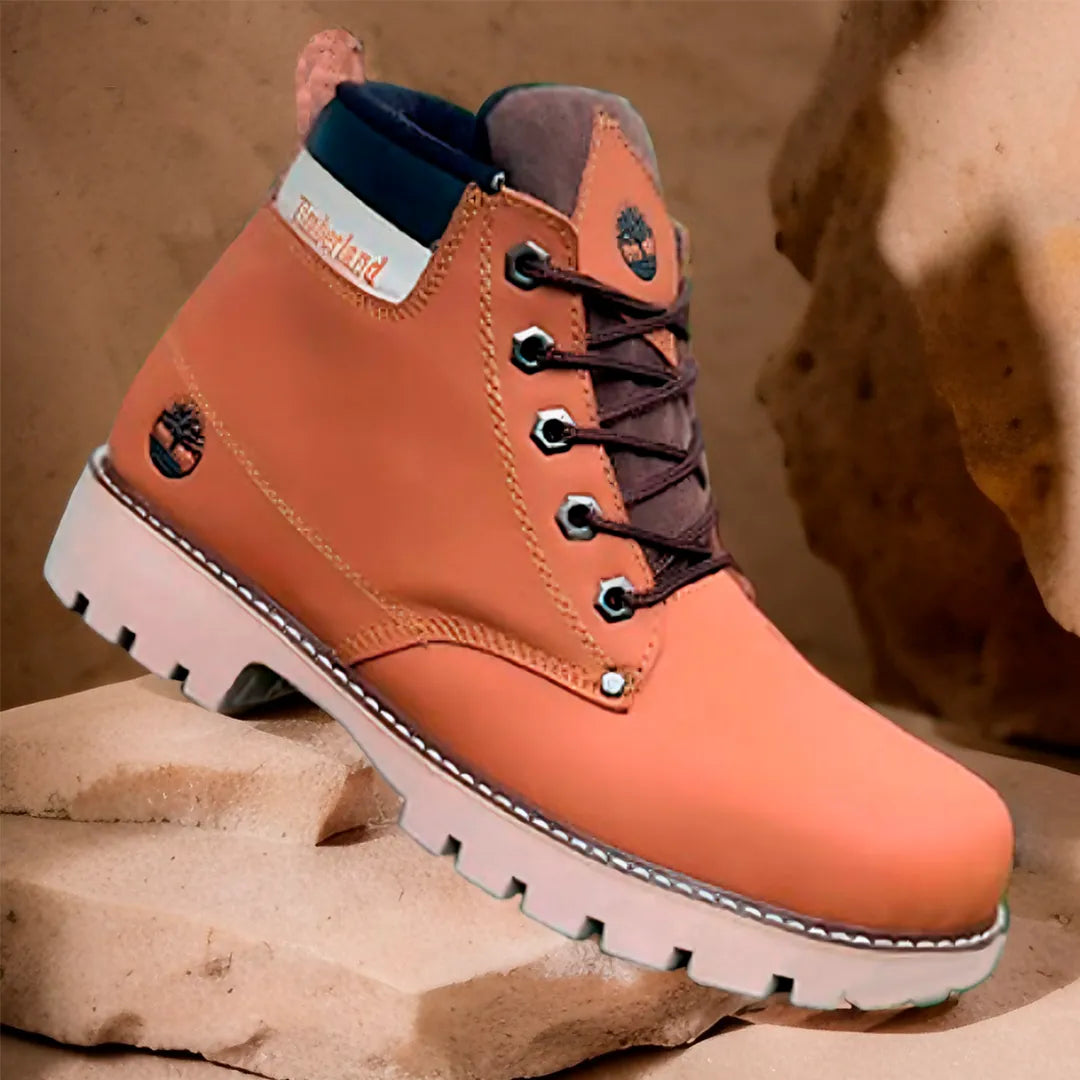 BOTA PREMIUM 100% CUERO  + CAJA