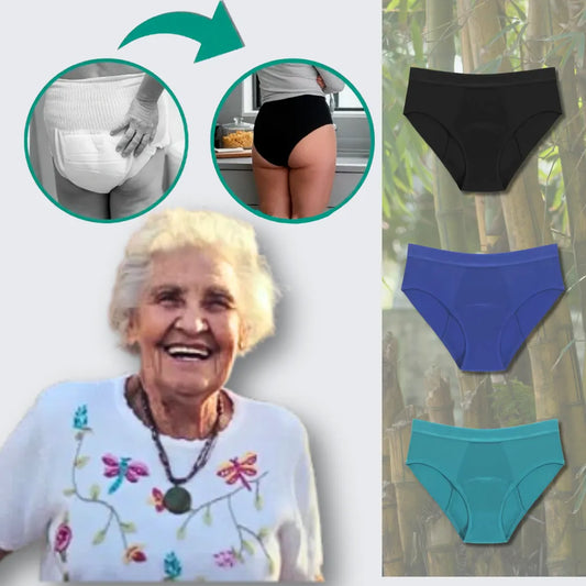 Panty Ultra Absorbente Incontinencia Bambú Fresh2