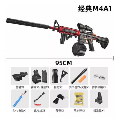 Rifle Hidrogel M416 + Silenciador + Bolas H
