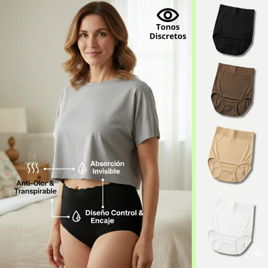 Nuevo Panty Incontinencia 4 Capas