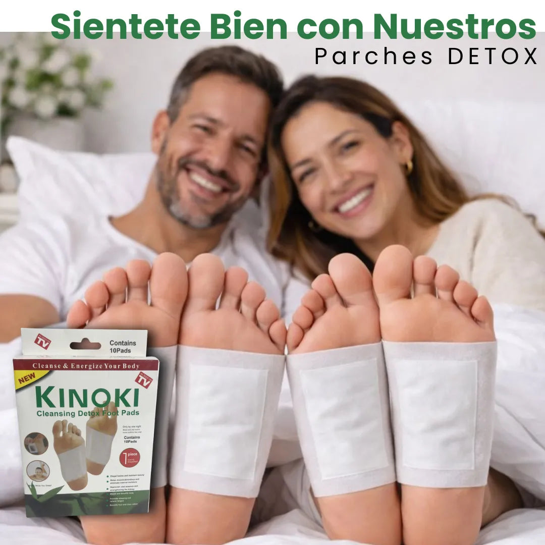 Parches Detox Kinoki Pies