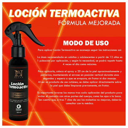 Loción Termoactiva