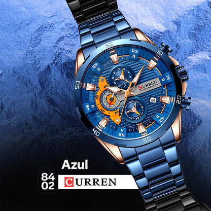 Nuevo Reloj de Lujo Curren 8402